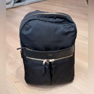 Knomo London Mayfair Beauchamp laptop backpack black